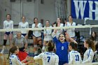 VB vs MHC  Wheaton Women's Volleyball vs Mount Holyoke College. - Photo by Keith Nordstrom : Wheaton, Volleyball, VB